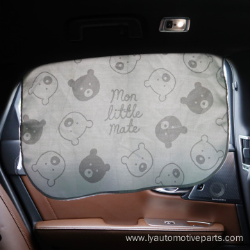 Cartoon side window sun visor